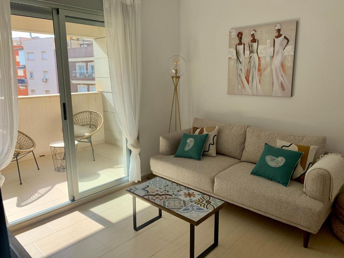 Precioso apartamento primera línea de playa Águilas Exterior foto